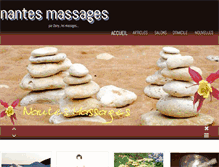 Tablet Screenshot of nantes-massages.com